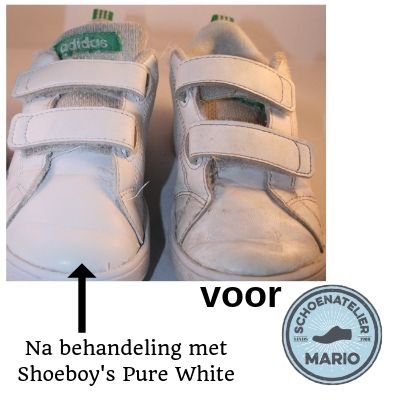 Sterk dekkend witsel voor sneakers