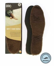 Warme inlegzolen met wol