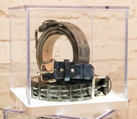 Exclusieve broekriem Croco