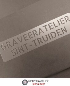 Spuitsjabloon Kunststof