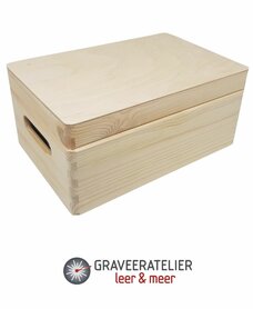 Gepersonaliseerd houten doosje